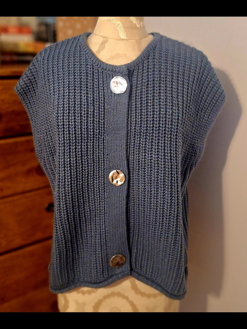 NWT Blue Knit Sweater from b. young